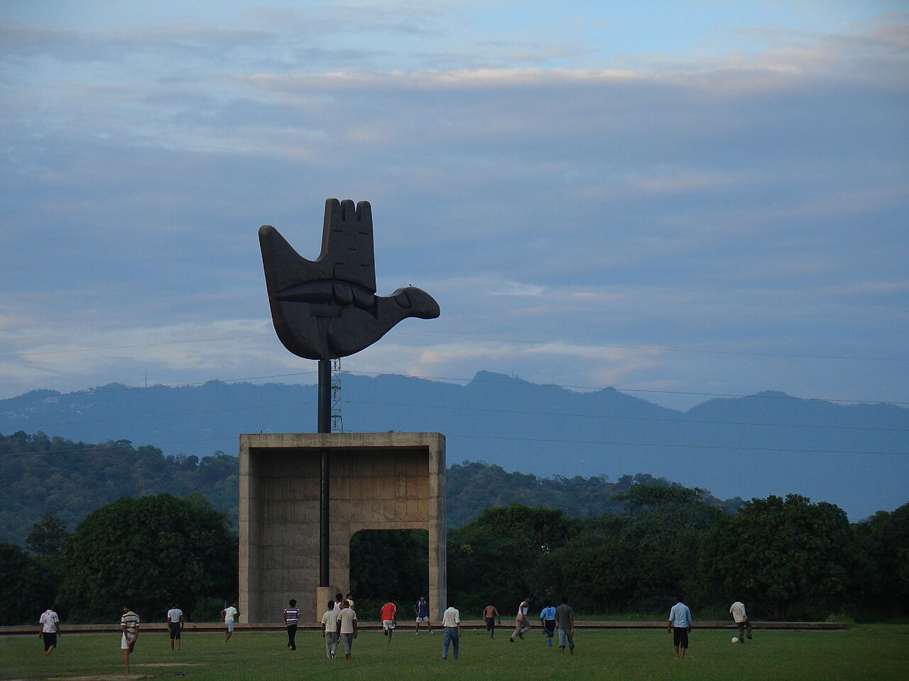 Open Hand Monument Chandigarh